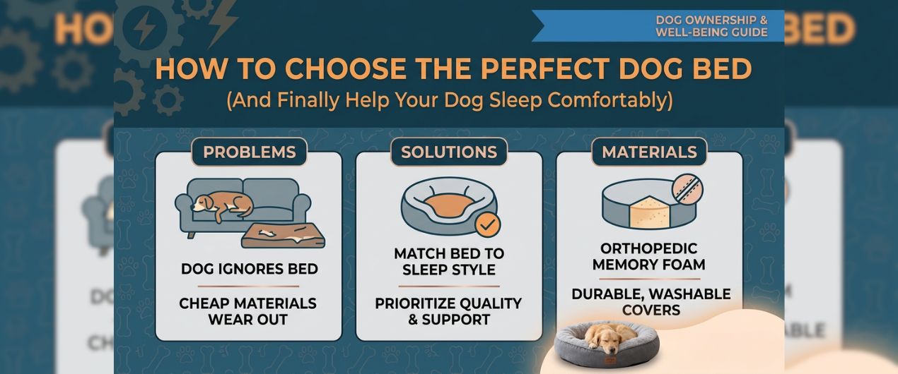 How to Choose the Perfect Dog Bed (and Finally Help Your Dog Sleep Comfortably)