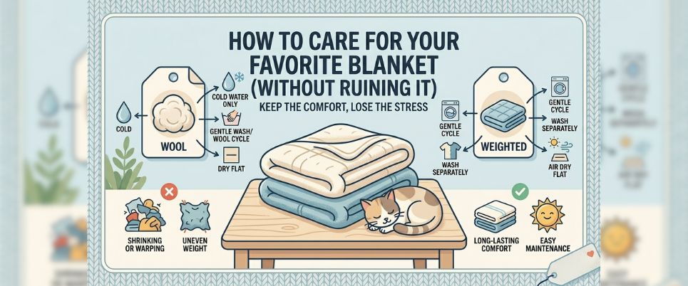 How to Care for Your Favorite Blanket (Without Ruining It)